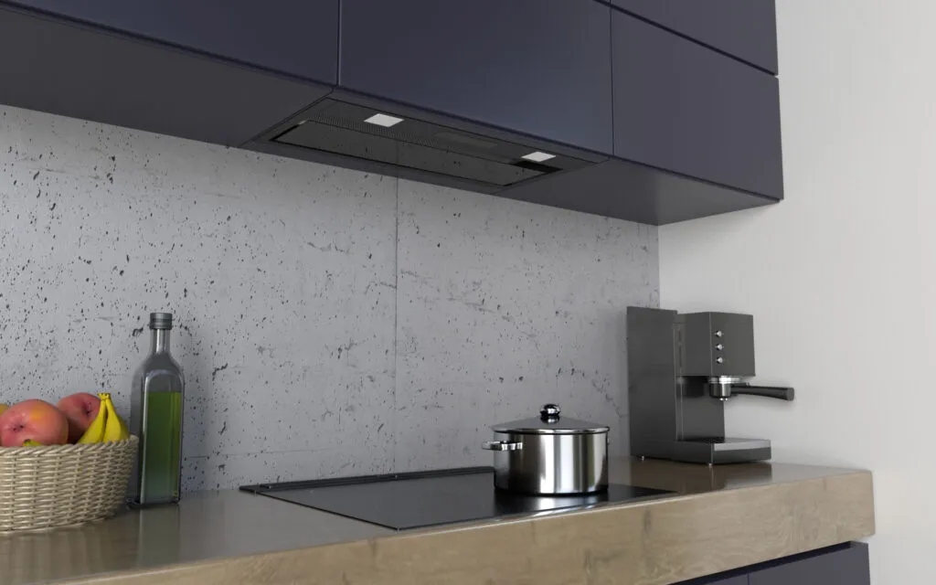 Jaki okap do kuchenki gazowej w bloku, aby uniknąć problemów z wentylacją?